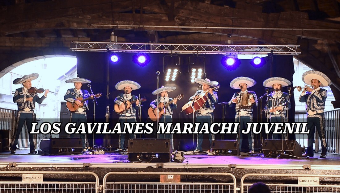 Grupo de Mariachis jóvenes en Bilbao