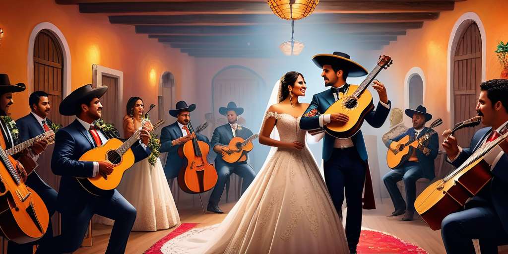 mariachi en boda con novia 4